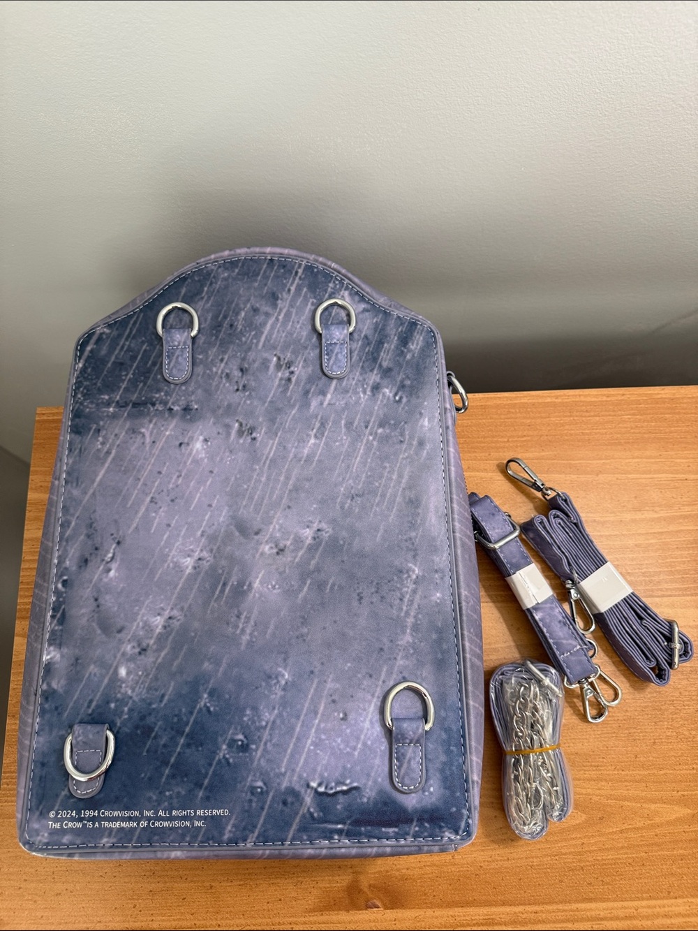 Wicked Widow The Crow Bag - Picture 2 of 4